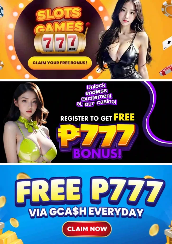 claim free P777 bonus